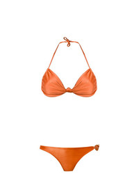 Оранжевый бикини-топ от Adriana Degreas
