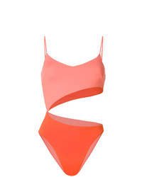 Оранжевый бикини-топ от Sian Swimwear
