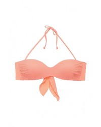 Оранжевый бикини-топ