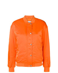 Женский оранжевый бомбер от Calvin Klein Jeans