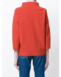 Женский оранжевый бомбер от Herno