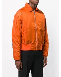 Мужской оранжевый бомбер от Misbhv