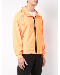 Мужской оранжевый бомбер от Stone Island