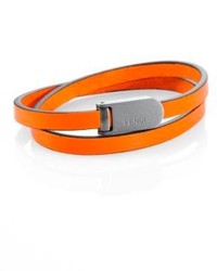Оранжевый браслет