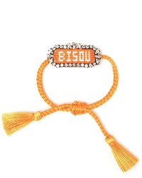 Оранжевый браслет от Shourouk