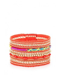 Оранжевый браслет от Vitacci