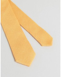 Мужской оранжевый галстук от Asos