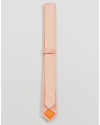 Мужской оранжевый галстук от Asos