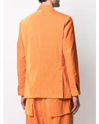 Мужской оранжевый двубортный пиджак от MACKINTOSH