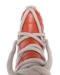 Мужской оранжевый зимние ботинки от Rick Owens