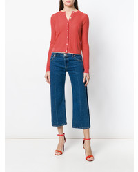 Женский оранжевый кардиган от N.Peal