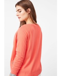 Женский оранжевый кардиган от Violeta BY MANGO