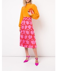 Оранжевый клатч от Rocio