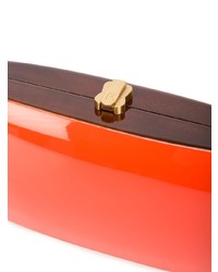 Оранжевый клатч от Rocio