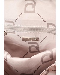 Женский оранжевый кожаный рюкзак от David Jones