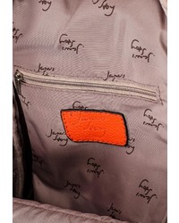 Женский оранжевый кожаный рюкзак от Jane's Story