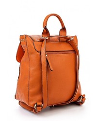 Женский оранжевый кожаный рюкзак от Jane Shilton