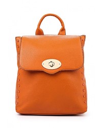 Женский оранжевый кожаный рюкзак от Jane Shilton