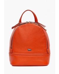 Женский оранжевый кожаный рюкзак от Labbra
