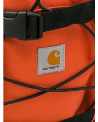 Мужской оранжевый кожаный рюкзак от Carhartt WIP