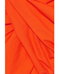 Оранжевый комбинезон с шортами от J.Crew