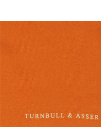 Оранжевый нагрудный платок от Turnbull & Asser