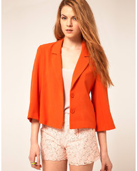 Женский оранжевый пиджак от Asos