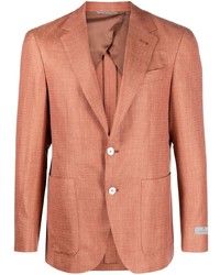 Мужской оранжевый пиджак от Canali