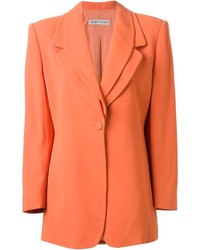 Женский оранжевый пиджак от Emporio Armani