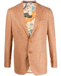 Мужской оранжевый пиджак от Etro