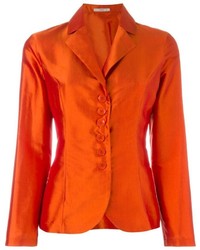 Женский оранжевый пиджак от Etro