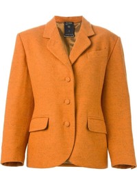 Женский оранжевый пиджак от Jean Paul Gaultier