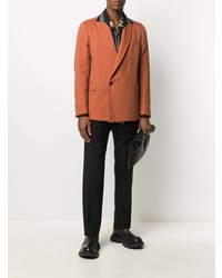 Мужской оранжевый пиджак от Costumein