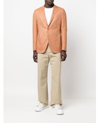 Мужской оранжевый пиджак от Etro