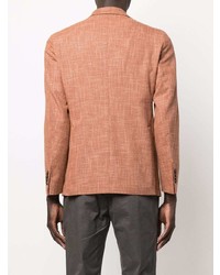 Мужской оранжевый пиджак от Tagliatore