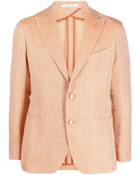 Мужской оранжевый пиджак от Tagliatore