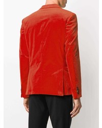 Мужской оранжевый пиджак от Z Zegna