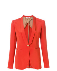 Женский оранжевый пиджак от Tonello
