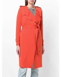 Женский оранжевый плащ от Harris Wharf London