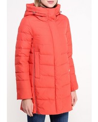 Женский оранжевый пуховик от Clasna