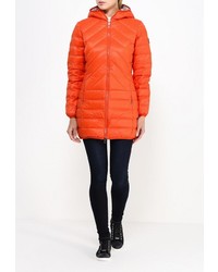 Женский оранжевый пуховик от Featuring