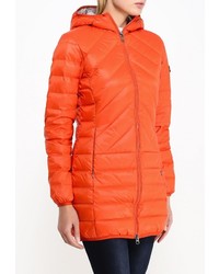 Женский оранжевый пуховик от Featuring