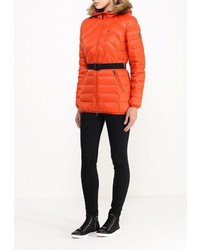 Женский оранжевый пуховик от Featuring