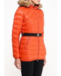 Женский оранжевый пуховик от Featuring