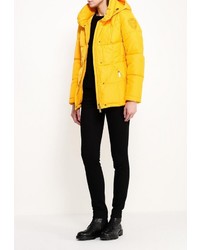 Женский оранжевый пуховик от FiNN FLARE