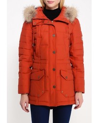 Женский оранжевый пуховик от FiNN FLARE