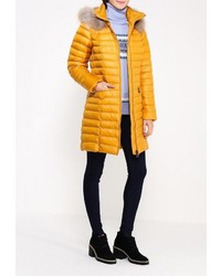 Женский оранжевый пуховик от FiNN FLARE