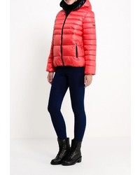 Женский оранжевый пуховик от Grishko