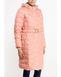 Женский оранжевый пуховик от Sela