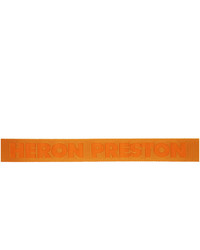 Мужской оранжевый ремень из плотной ткани от Heron Preston